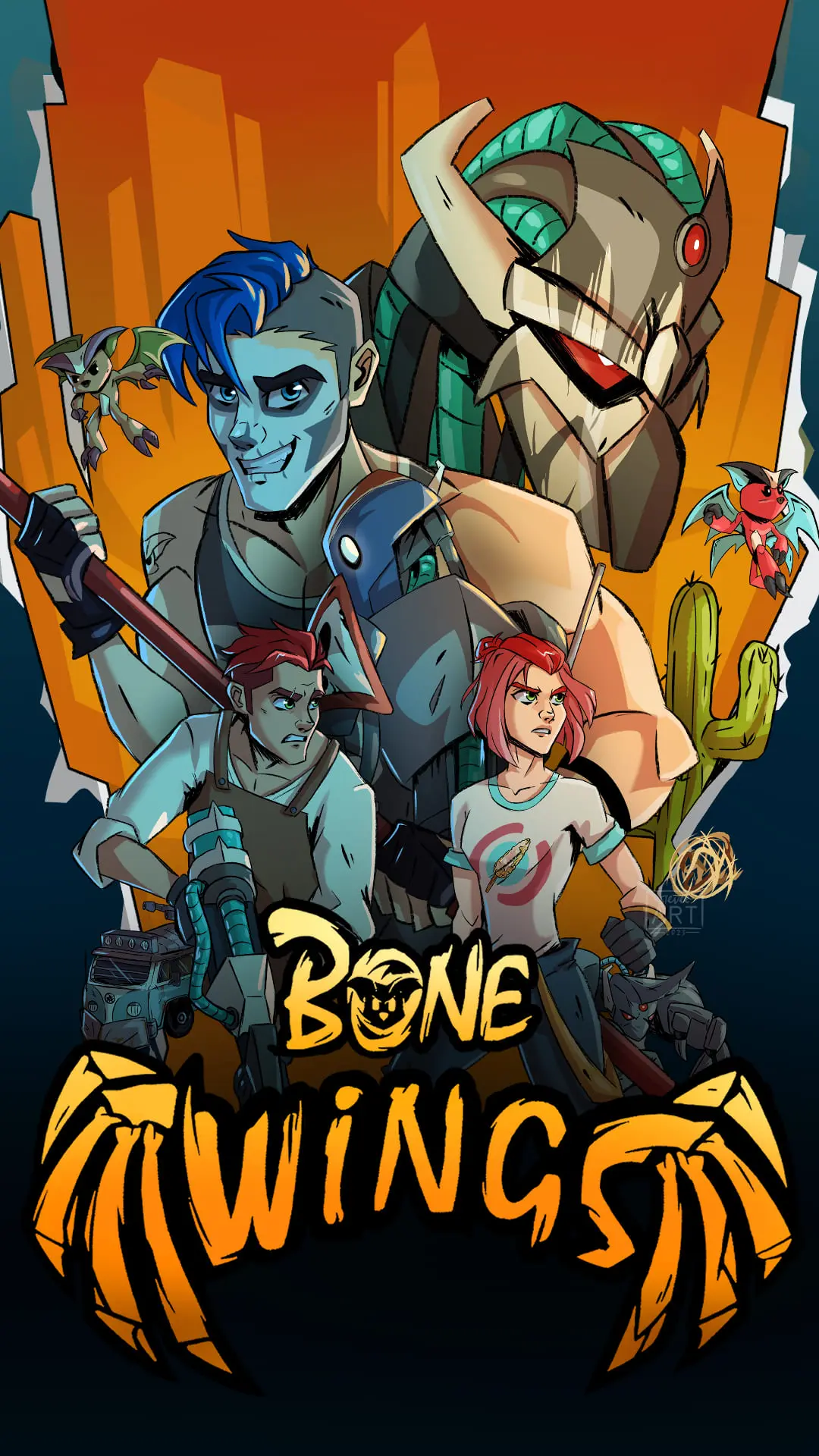 BONE WINGS - Portada