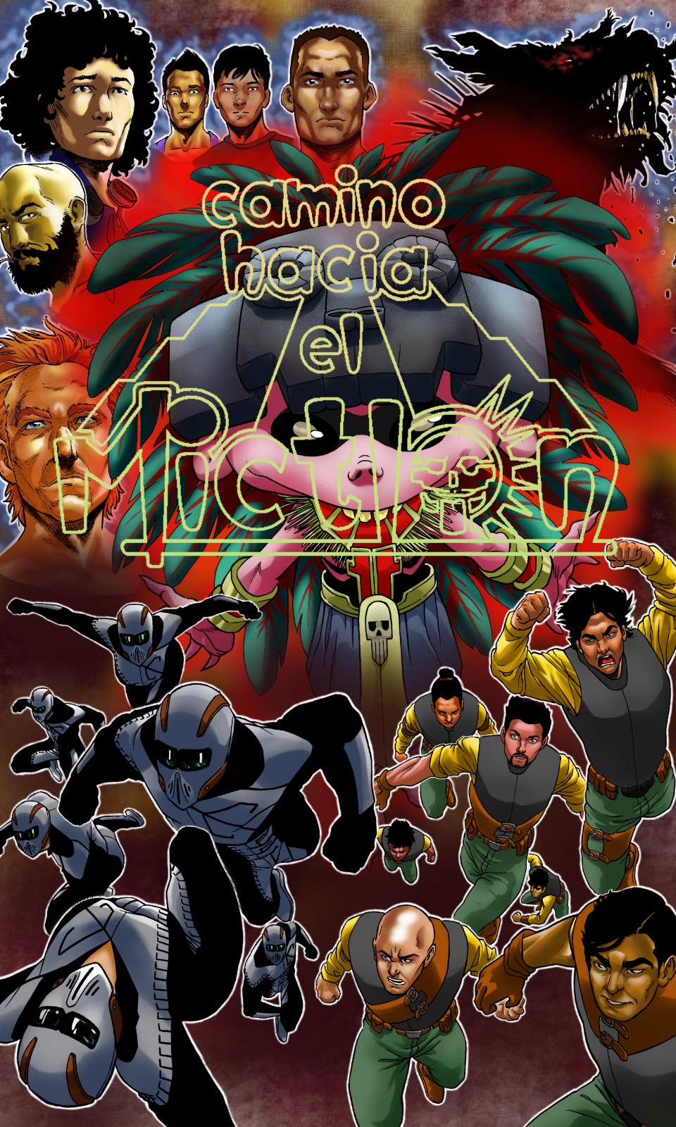 Camino hacia el mictlán - Portada